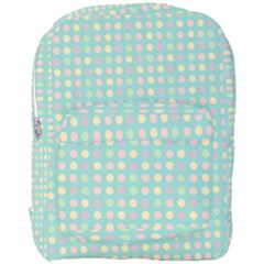 Pink Peach Green Eggs On Seafoam Full Print Backpack by snowwhitegirl