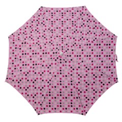 Grey Magenta Eggs On Pink Straight Umbrellas by snowwhitegirl