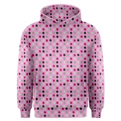 Grey Magenta Eggs On Pink Men s Overhead Hoodie