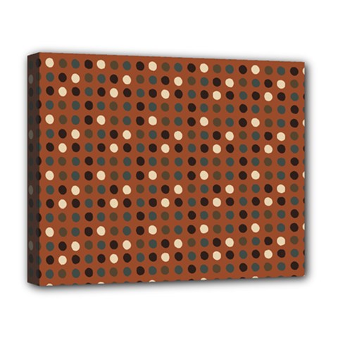 Grey Eggs On Russet Brown Deluxe Canvas 20  X 16   by snowwhitegirl