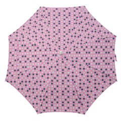 Teal White Eggs On Pink Straight Umbrellas by snowwhitegirl