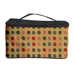 Grey Brown Eggs On Beige Cosmetic Storage Case by snowwhitegirl