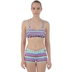 Multi White Dots Women s Sports Set by snowwhitegirl