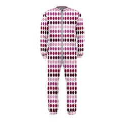 Pink Red Dots Onepiece Jumpsuit (kids) by snowwhitegirl