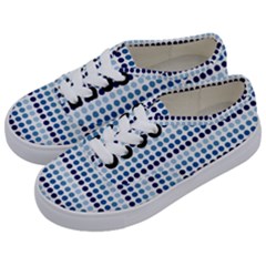 Blue Dots Kids  Classic Low Top Sneakers