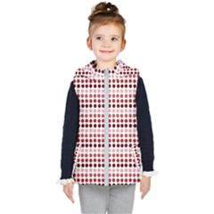 Reddish Dots Kid s Puffer Vest