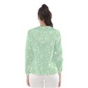 Mint Green White Music Hooded Wind Breaker (Women) View2