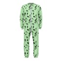 Mint Green Music OnePiece Jumpsuit (Kids) View1