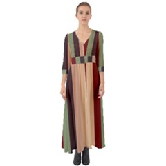 Junkie Zombie Button Up Boho Maxi Dress