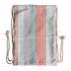 Seafoam Splash Drawstring Bag (large) by snowwhitegirl