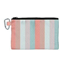 Seafoam Splash Canvas Cosmetic Bag (medium) by snowwhitegirl