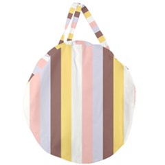 Dolly Giant Round Zipper Tote