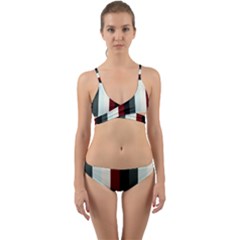 Sitting Wrap Around Bikini Set