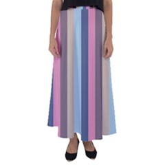 Modern Baroque Flared Maxi Skirt