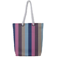 Modern Baroque Full Print Rope Handle Tote (small)