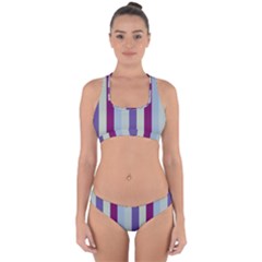 Sea The Sky Cross Back Hipster Bikini Set