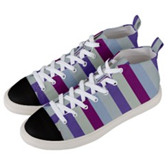 Sea The Sky Men s Mid-top Canvas Sneakers