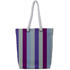 Sea The Sky Full Print Rope Handle Tote (small)