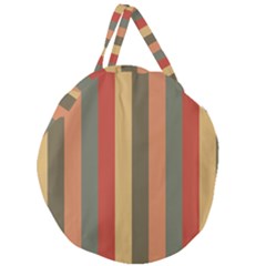 Amongst The Pigeons Giant Round Zipper Tote by snowwhitegirl