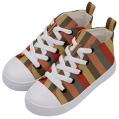 Amongst The Pigeons Kid s Mid-top Canvas Sneakers