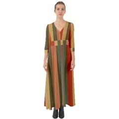 Amongst The Pigeons Button Up Boho Maxi Dress