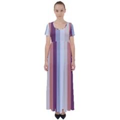 Grape Tapestry High Waist Short Sleeve Maxi Dress by snowwhitegirl