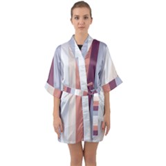 Grape Tapestry Quarter Sleeve Kimono Robe by snowwhitegirl