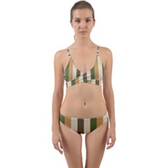 Earth Goddess Wrap Around Bikini Set