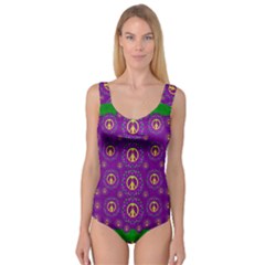 Peace Be With Us In Love And Understanding Princess Tank Leotard  by pepitasart