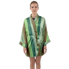 Pistachio Ice Cream Long Sleeve Kimono Robe by snowwhitegirl