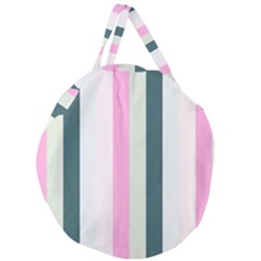 Olivia Giant Round Zipper Tote