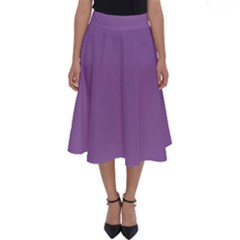 Another Purple Perfect Length Midi Skirt