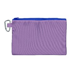 Another Purple Canvas Cosmetic Bag (large)