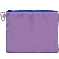 Another Purple Canvas Cosmetic Bag (xxxl) by snowwhitegirl