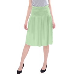 Baby Green Midi Beach Skirt by snowwhitegirl