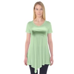 Baby Green Short Sleeve Tunic  by snowwhitegirl