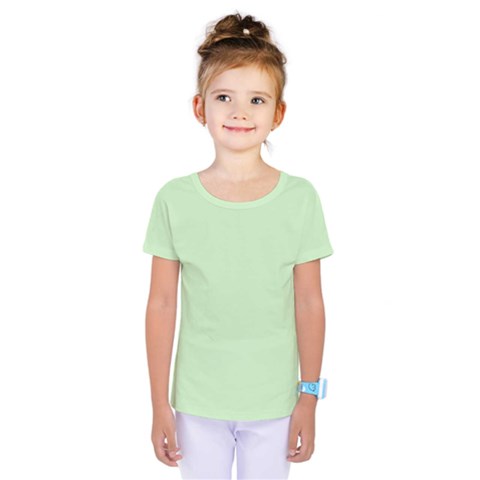 Baby Green Kids  One Piece Tee by snowwhitegirl