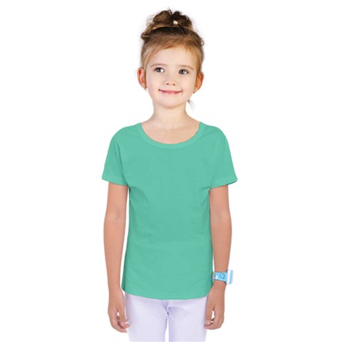 Seafoamy Green Kids  One Piece Tee by snowwhitegirl