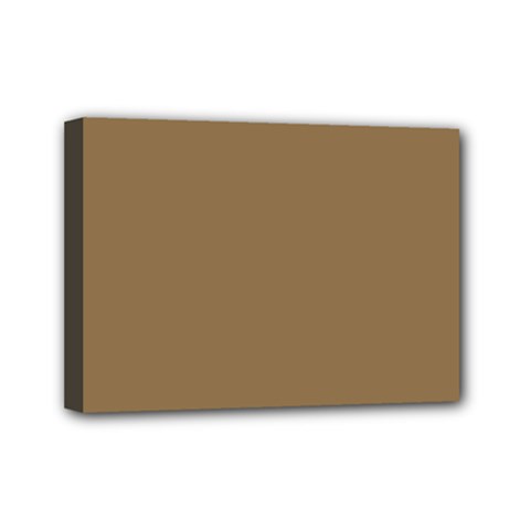 Brownish Mini Canvas 7  X 5  by snowwhitegirl