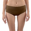 Brownish Reversible Mid-Waist Bikini Bottoms View3