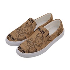 Lifestyle Pattern Women s Canvas Slip Ons by berwies