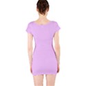 Baby Purple Short Sleeve Bodycon Dress View2