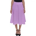 Baby Purple Perfect Length Midi Skirt View1