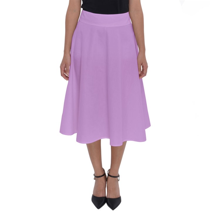 Baby Purple Perfect Length Midi Skirt