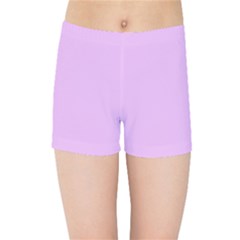 Baby Purple Kids Sports Shorts by snowwhitegirl