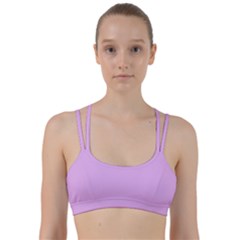 Baby Purple Line Them Up Sports Bra by snowwhitegirl