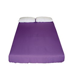 Uva Purple Fitted Sheet (full/ Double Size) by snowwhitegirl