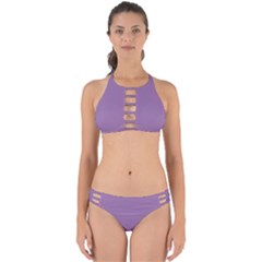 Uva Purple Perfectly Cut Out Bikini Set by snowwhitegirl