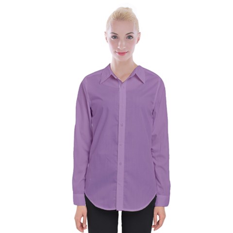 Uva Purple Womens Long Sleeve Shirt by snowwhitegirl