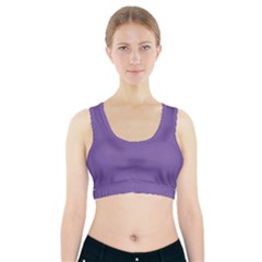 Purple Star Sports Bra With Pocket by snowwhitegirl